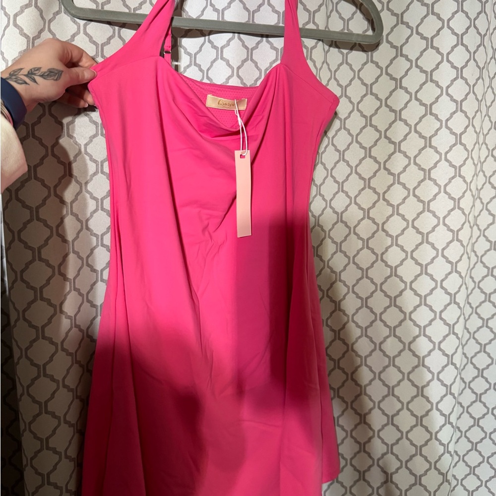 Pink Athletic Dress